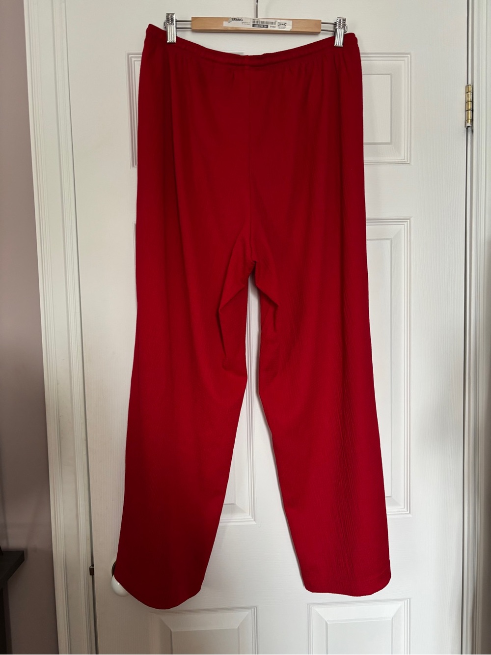Red Drawstring Pants - Picture 3 of 3
